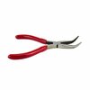 Excel Blades Bent Nose Pliers Spring Loaded Carbon Steel 5" Serrated Jaw Pliers 6pk 55590